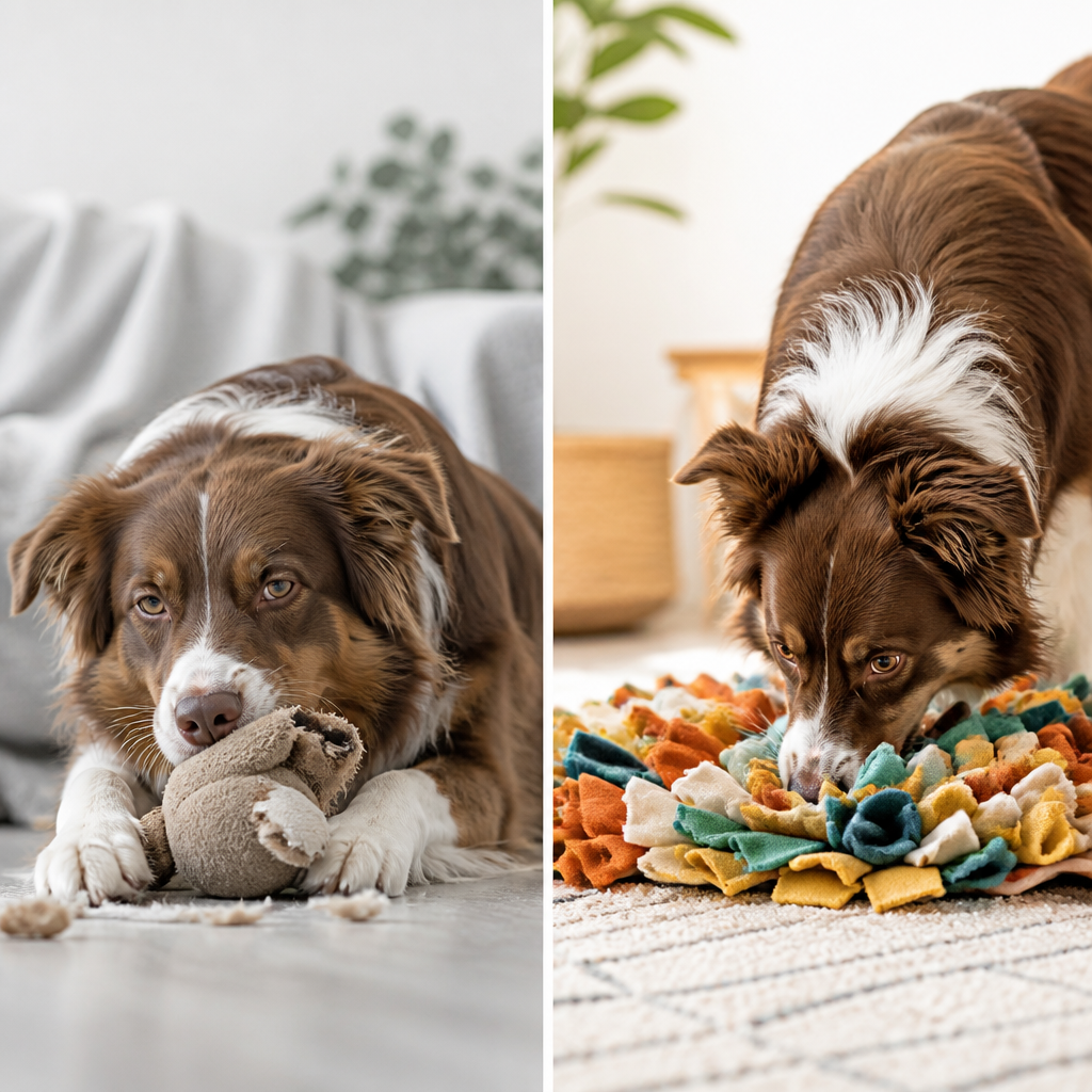 Illustration 1 – Problemhund oder einfach unterfordert? Dein Kritischer Selbsttest!